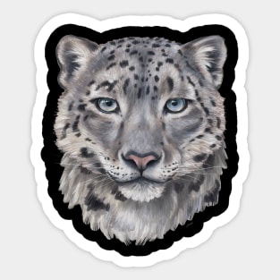 Snow Leopard Sticker